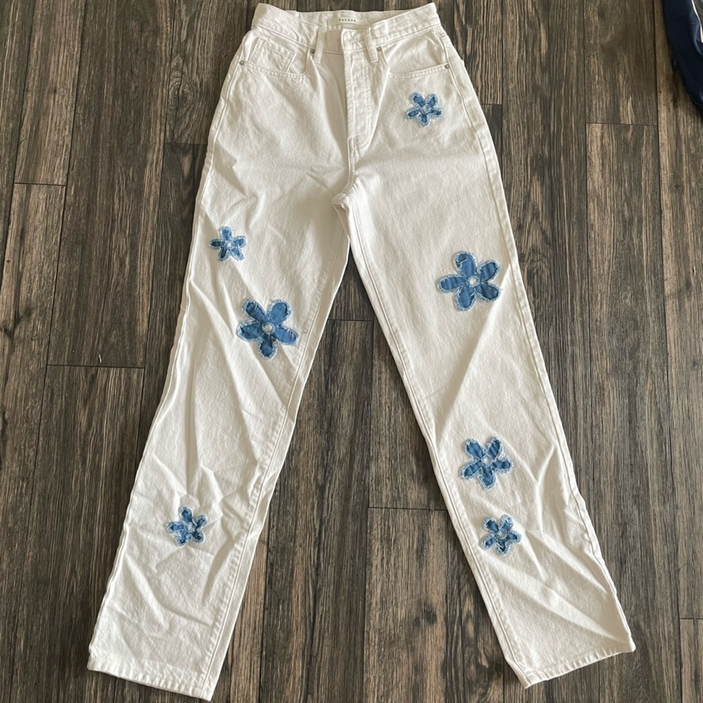 floral pacsun jeans